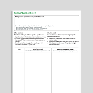 Positive Qualities Record