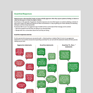 Assertive Responses