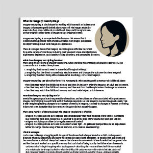 What Is Imagery Rescripting?