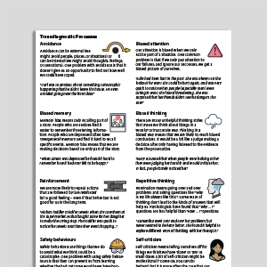 Transdiagnostic Processes