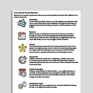 Properties Of Trauma Memories