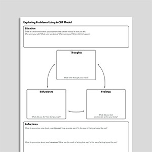 Exploring Problems Using A CBT Model