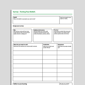Survey – Testing Your Beliefs