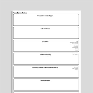 Case Formulation – Longitudinal A