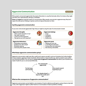 Aggressive Communication