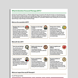 What Is Emotion-Focused Therapy (EFT)?