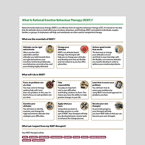What Is Rational Emotive Behavior Therapy (REBT)?
