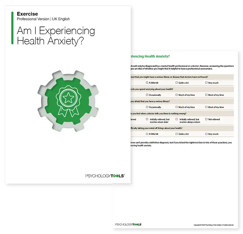Psychology Tools resource: Am I Experiencing Health Anxiety?