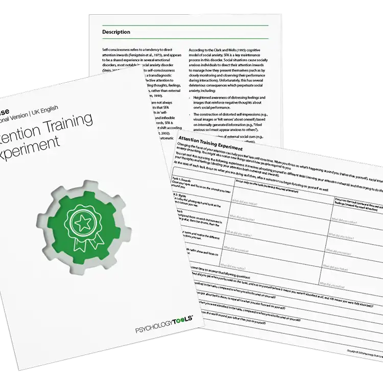Psychology Tools resource: Attention Training Experiment