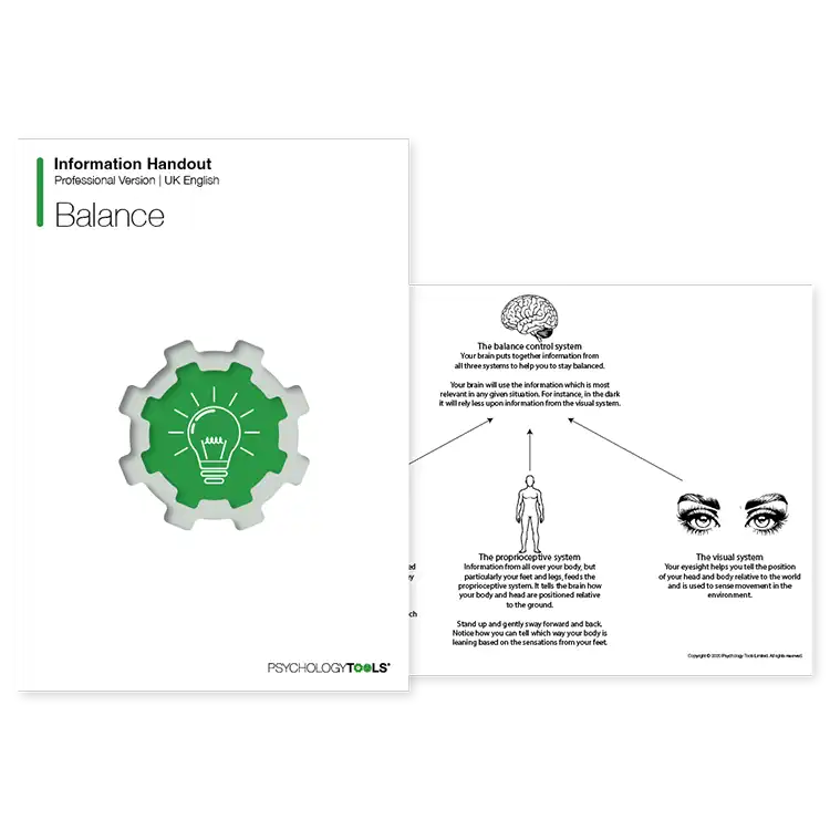Psychology Tools resource: Balance