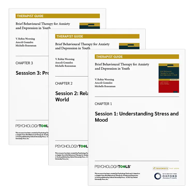 Psychology Tools | Oxford University Press | Treatments That Work™ | Brief Behavioral Therapy For Anxiety And Depression In Youth: Therapist Guide