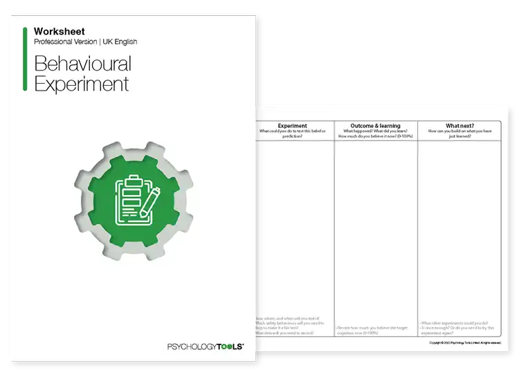 Psychology Tools resource: Behavioral Experiment