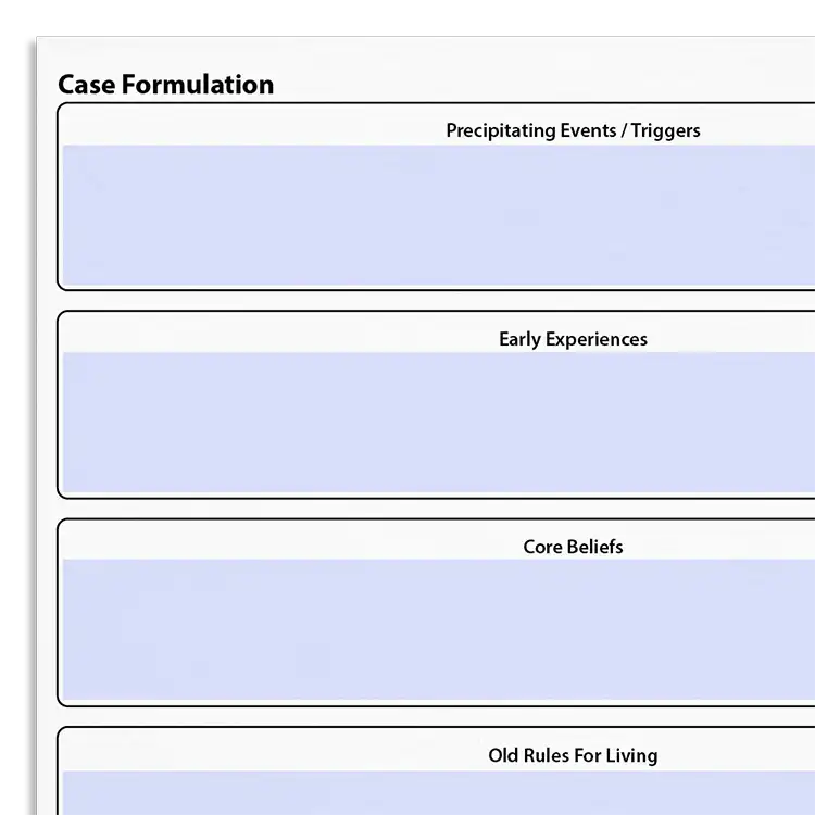Psychology Tools resource: Case Formulation – Longitudinal A