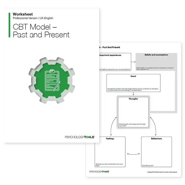 Psychology Tools resource: CBT Model - Past And Present