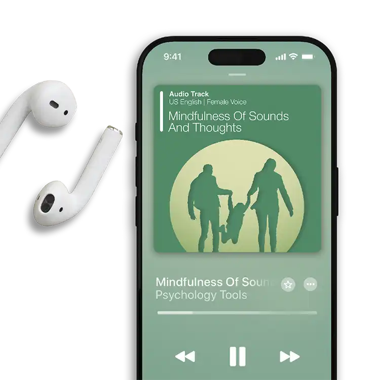Psychology Tools resource: Mindfulness Of Sounds And Thoughts Audio