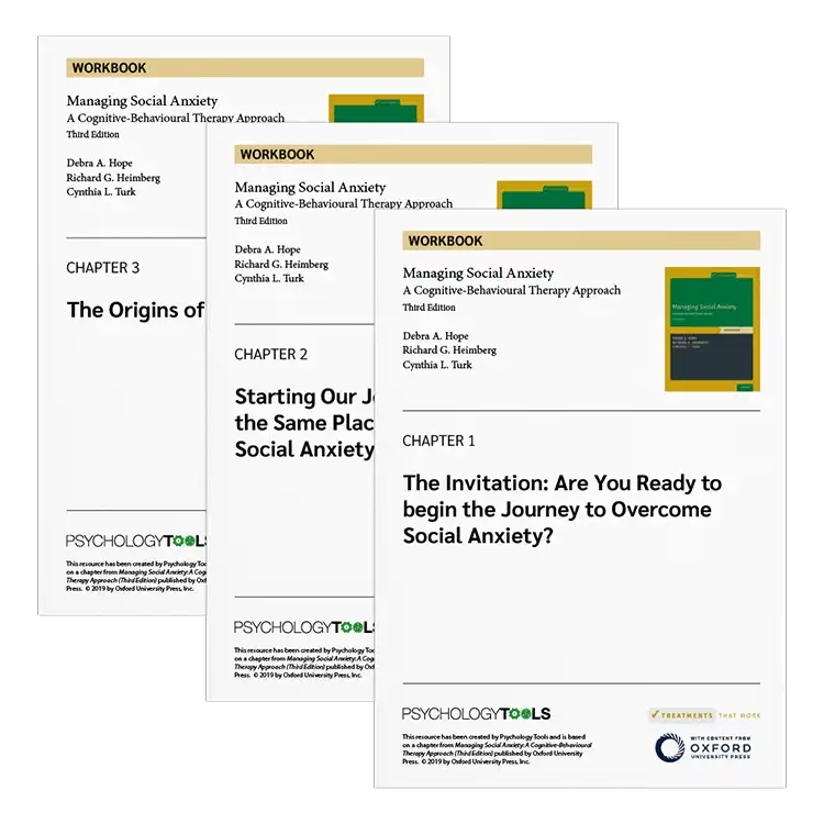 Psychology Tools | Oxford University Press | Treatments That Work™ | Managing Social Anxiety: Workbook