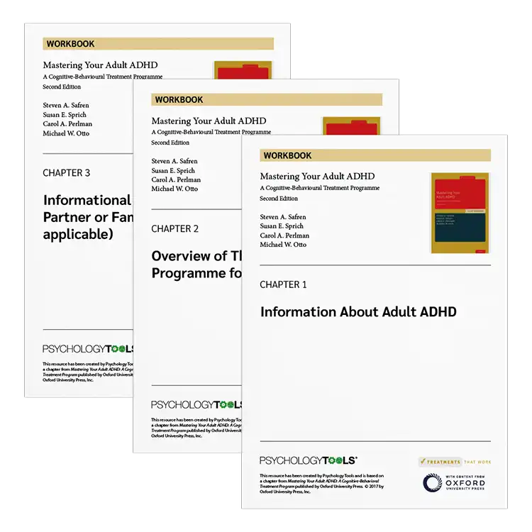 Psychology Tools | Oxford University Press | Treatments That Work™ | Mastering Your Adult ADHD: Workbook