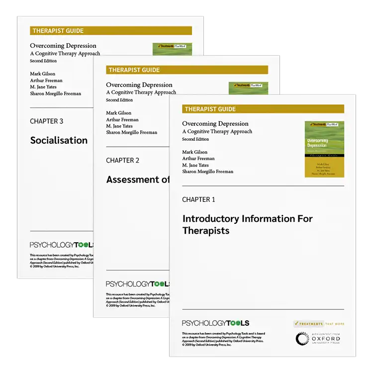 Psychology Tools | Oxford University Press | Treatments That Work™ | Overcoming Depression: Therapist Guide