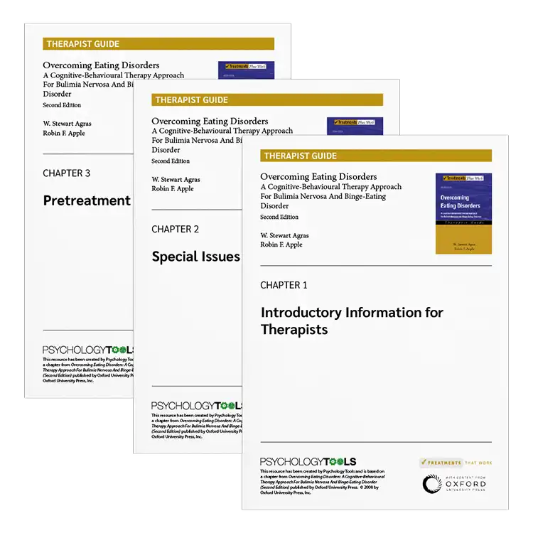 Psychology Tools | Oxford University Press | Treatments That Work™ | Overcoming Eating Disorders: Therapist Version