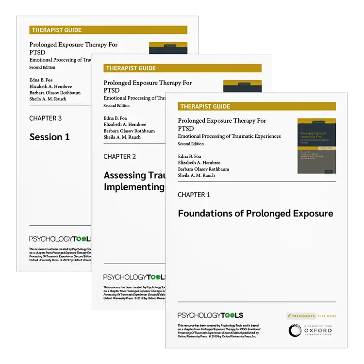 Psychology Tools | Oxford University Press | Treatments That Work™ | Prolonged Exposure Therapy For PTSD: Therapist Guide