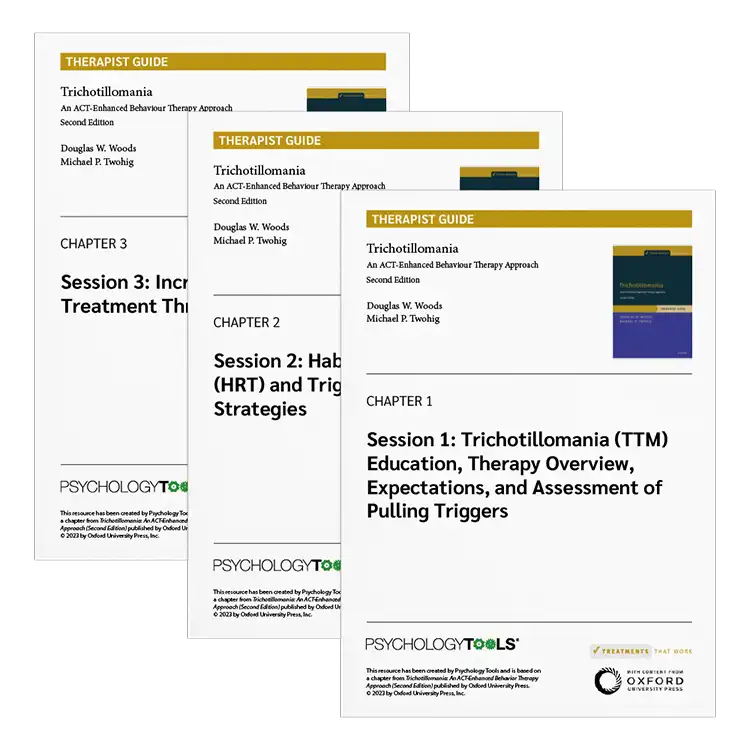 Psychology Tools | Oxford University Press | Treatments That Work™ | Trichotillomania: Therapist Guide