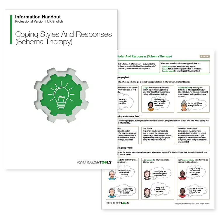 Psychology Tools resource: Coping Styles And Responses