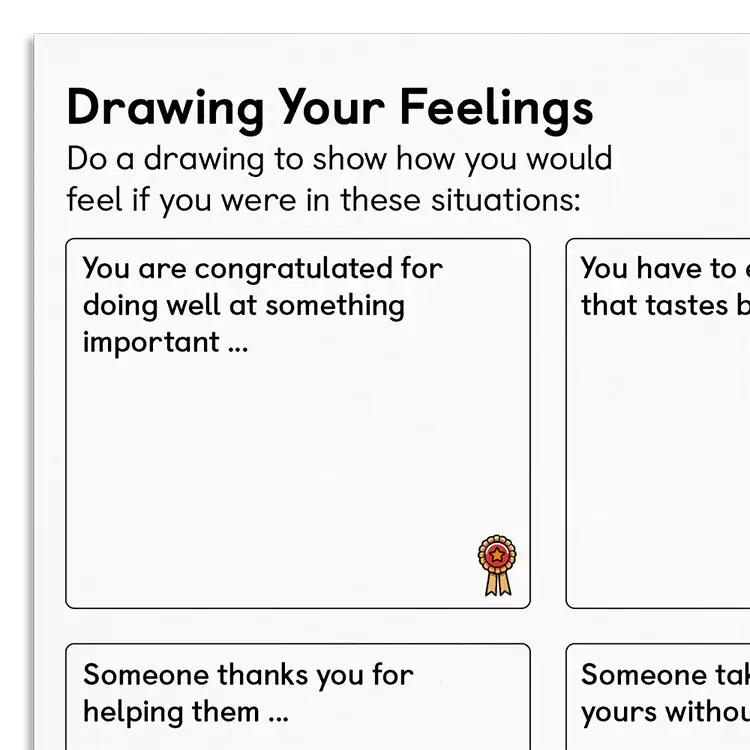 Psychology Tools resource: Drawing Your Feelings (CYP)