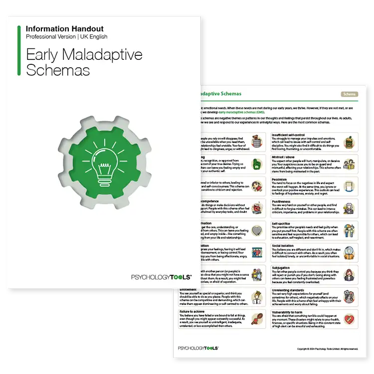 Psychology Tools resource: Early Maladaptive Schemas
