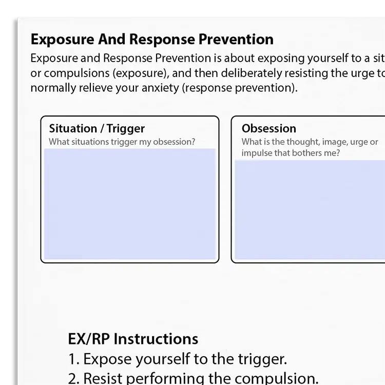 Psychology Tools resource: Exposure And Response Prevention