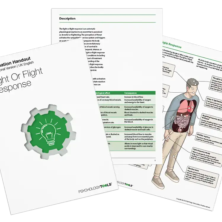 Psychology Tools resource: Fight Or Flight Response