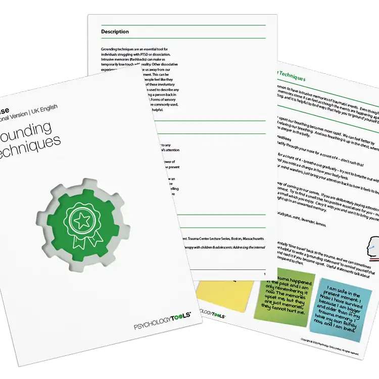 Psychology Tools resource: Grounding Techniques