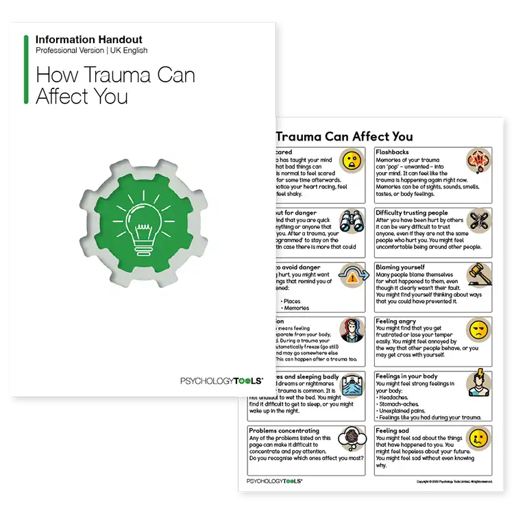 Psychology Tools resource: How Trauma Can Affect You (CYP)