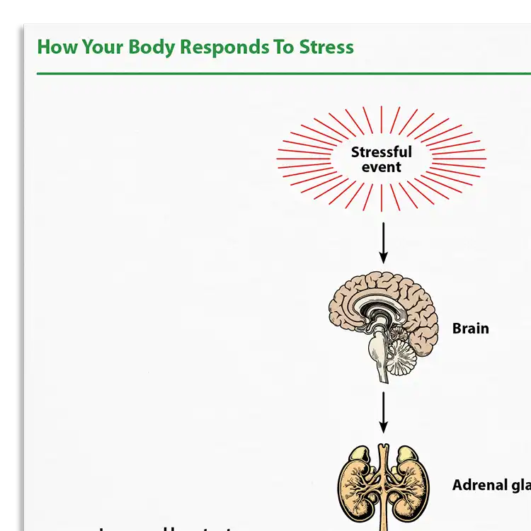 Psychology Tools resource: How Your Body Responds To Stress