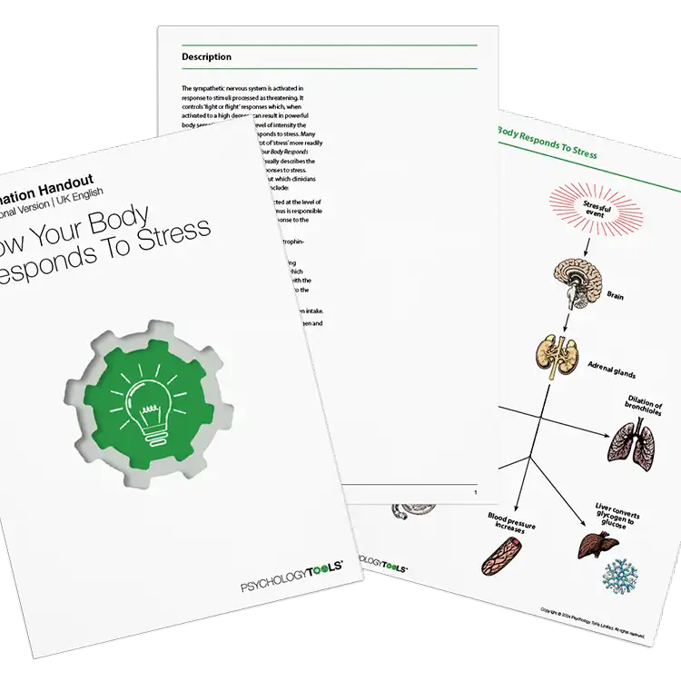 Psychology Tools resource: How Your Body Responds To Stress