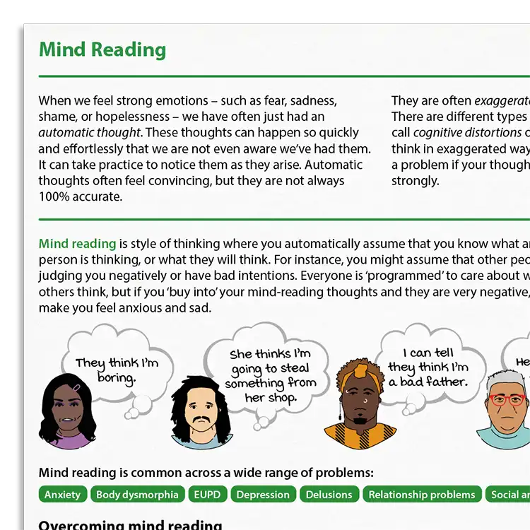 Psychology Tools resource: Mind Reading