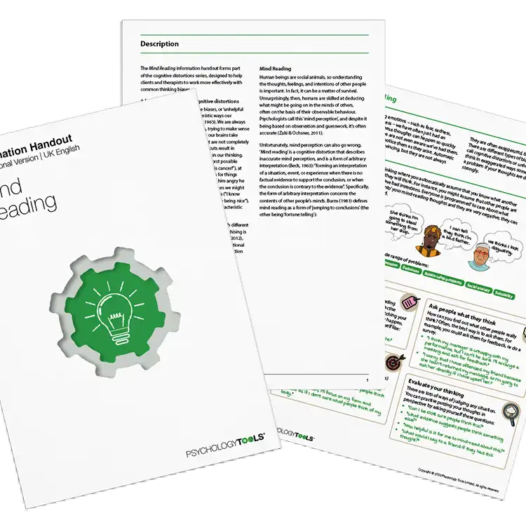 Psychology Tools resource: Mind Reading