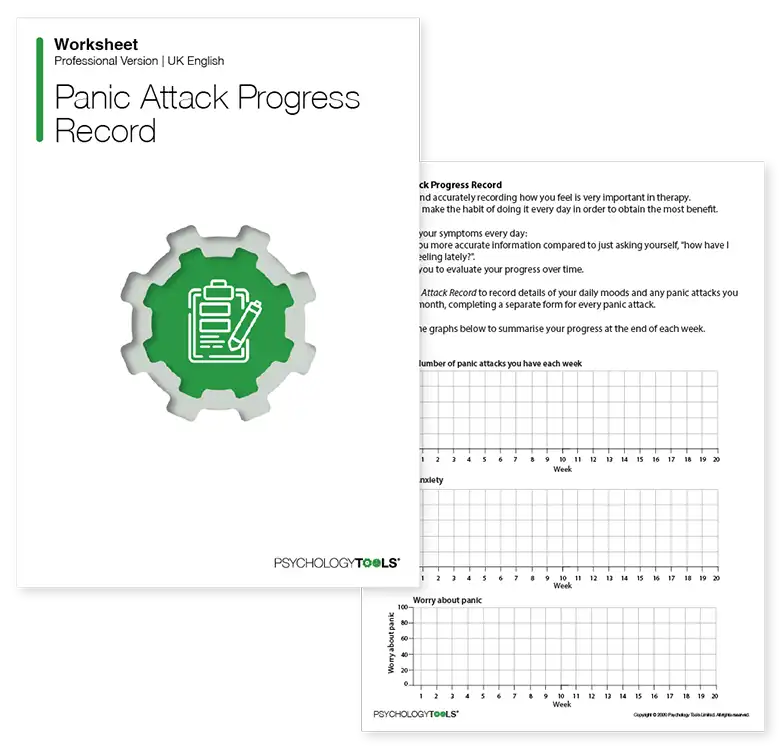 Psychology Tools resource: Panic Attack Progress Record