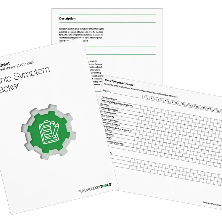 Psychology Tools resource: Panic Symptom Tracker