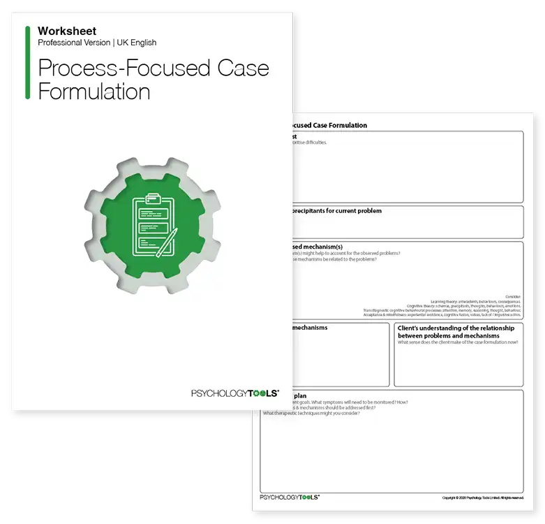Psychology Tools resource: Process Focused Case Formulation