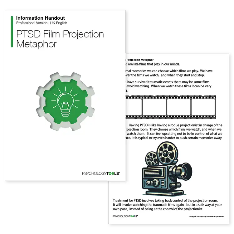 Psychology Tools resource: PTSD Film Projection Metaphor