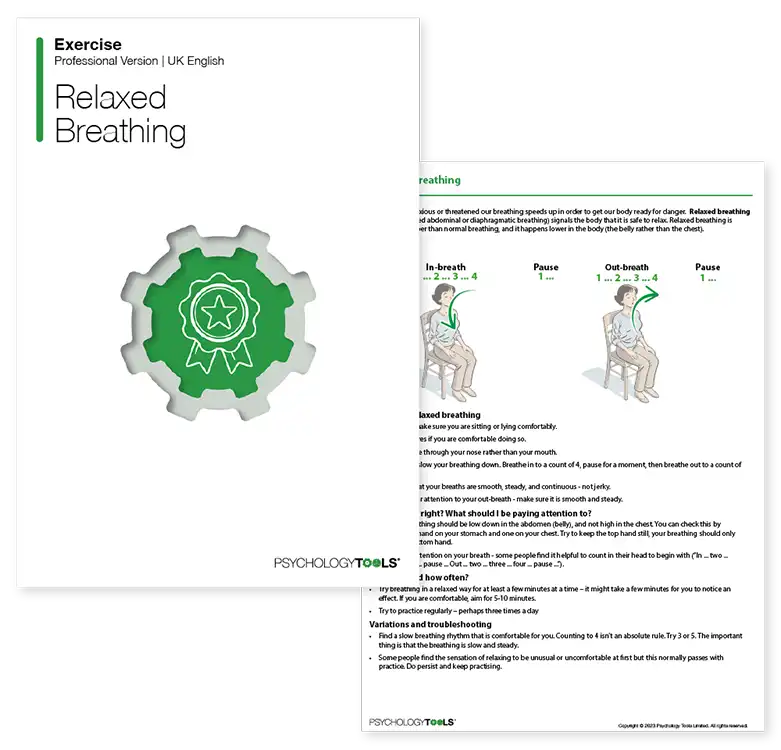 Psychology Tools resource: Relaxed Breathing