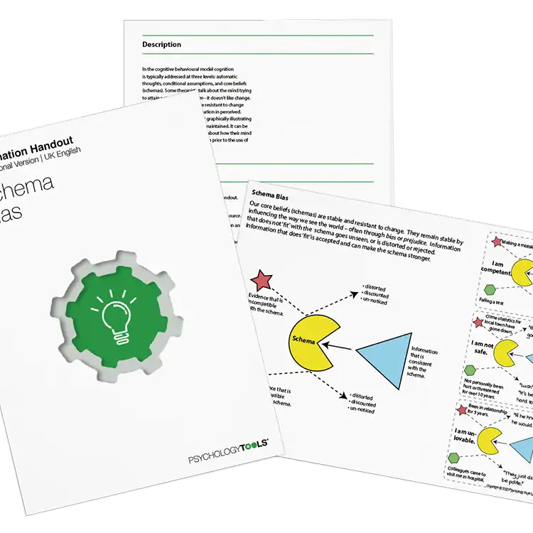 Psychology Tools resource: Schema Bias