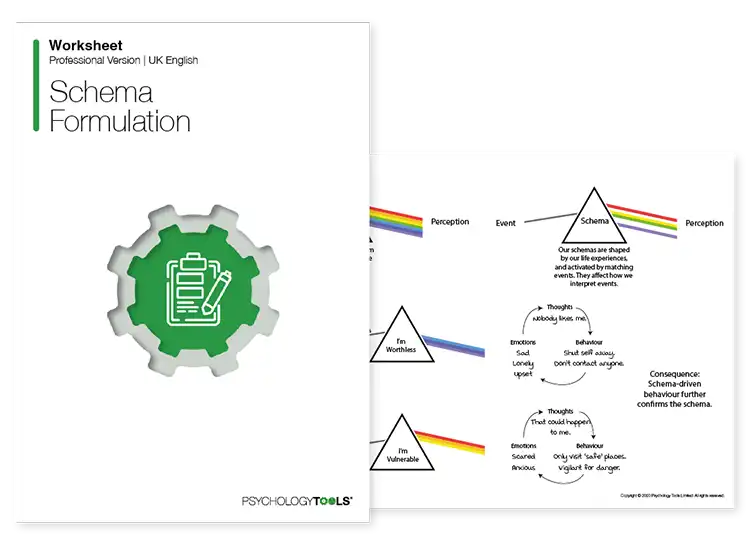 Psychology Tools resource: Schema Formulation