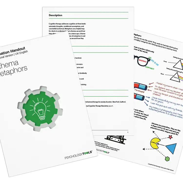 Psychology Tools resource: Schema Metaphors