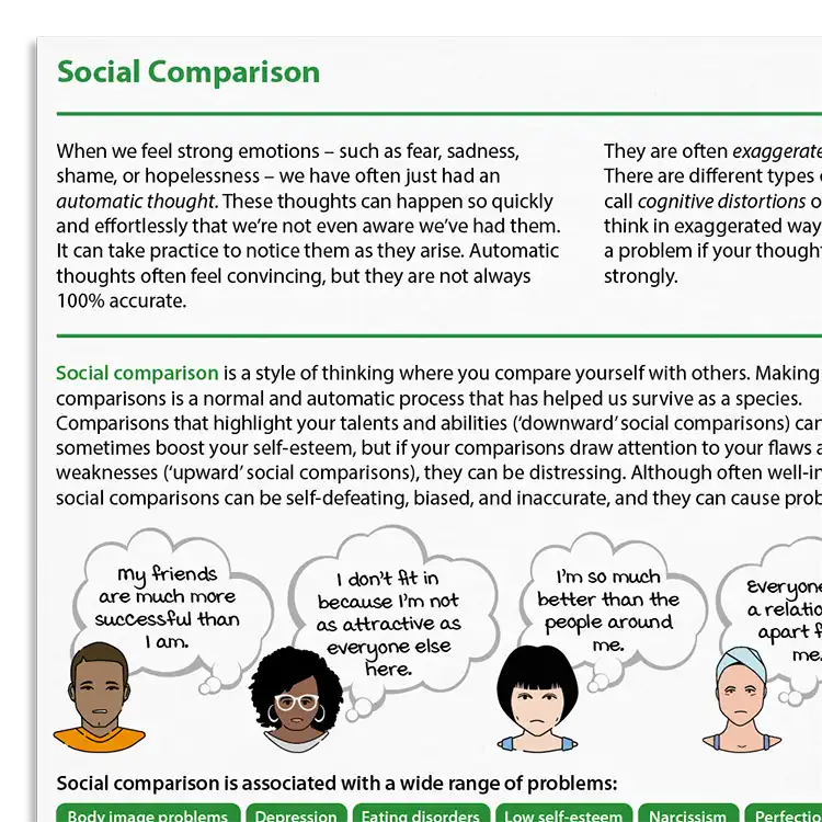 Psychology Tools resource: Social Comparison