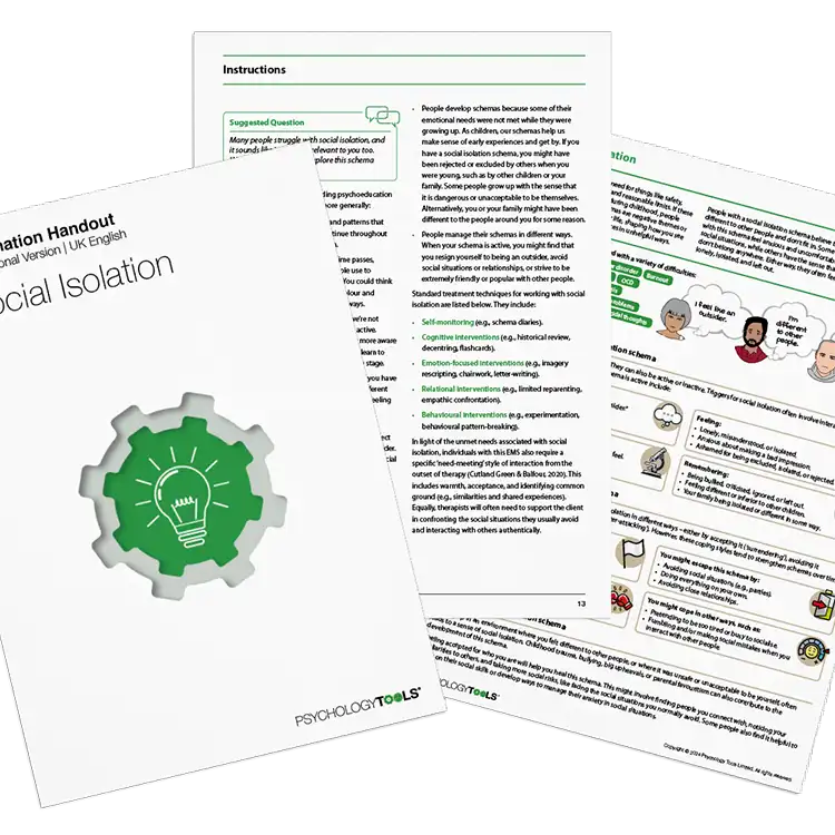 Psychology Tools resource: Social Isolation