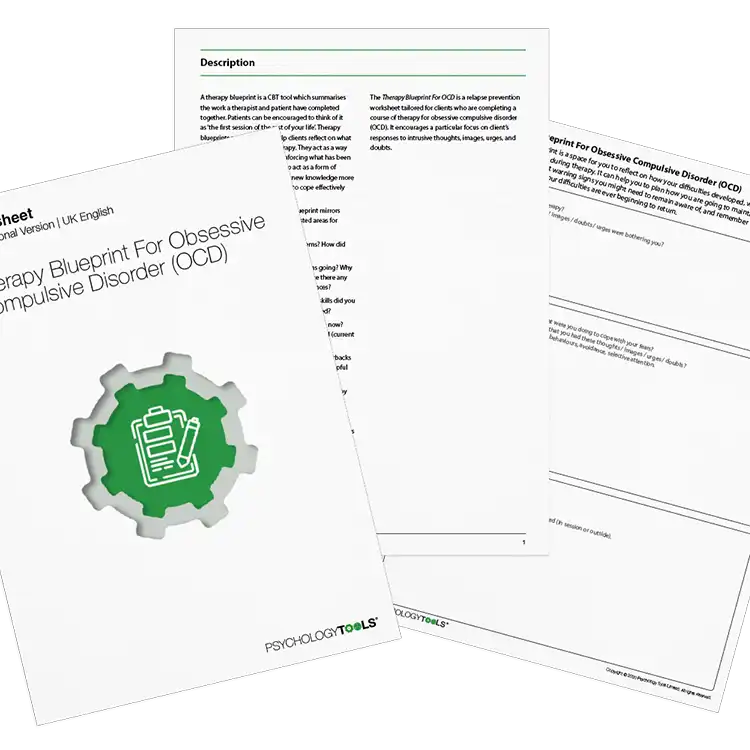 Psychology Tools resource: Therapy Blueprint For OCD