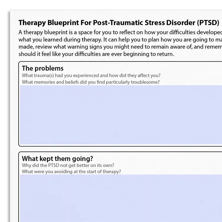 Psychology Tools resource: Therapy Blueprint For PTSD