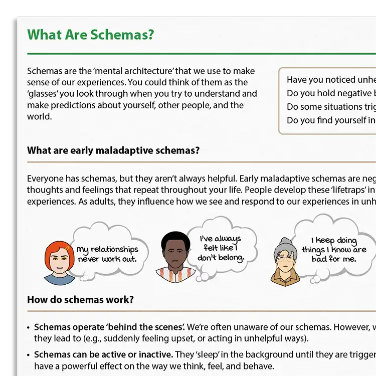 Psychology Tools resource: What Are Schemas?