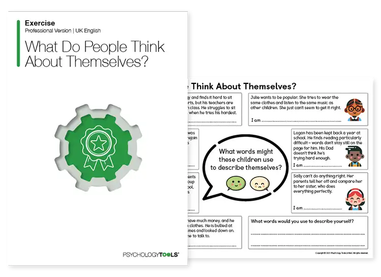 Psychology Tools resource: What Do People Think About Themselves (CYP)?